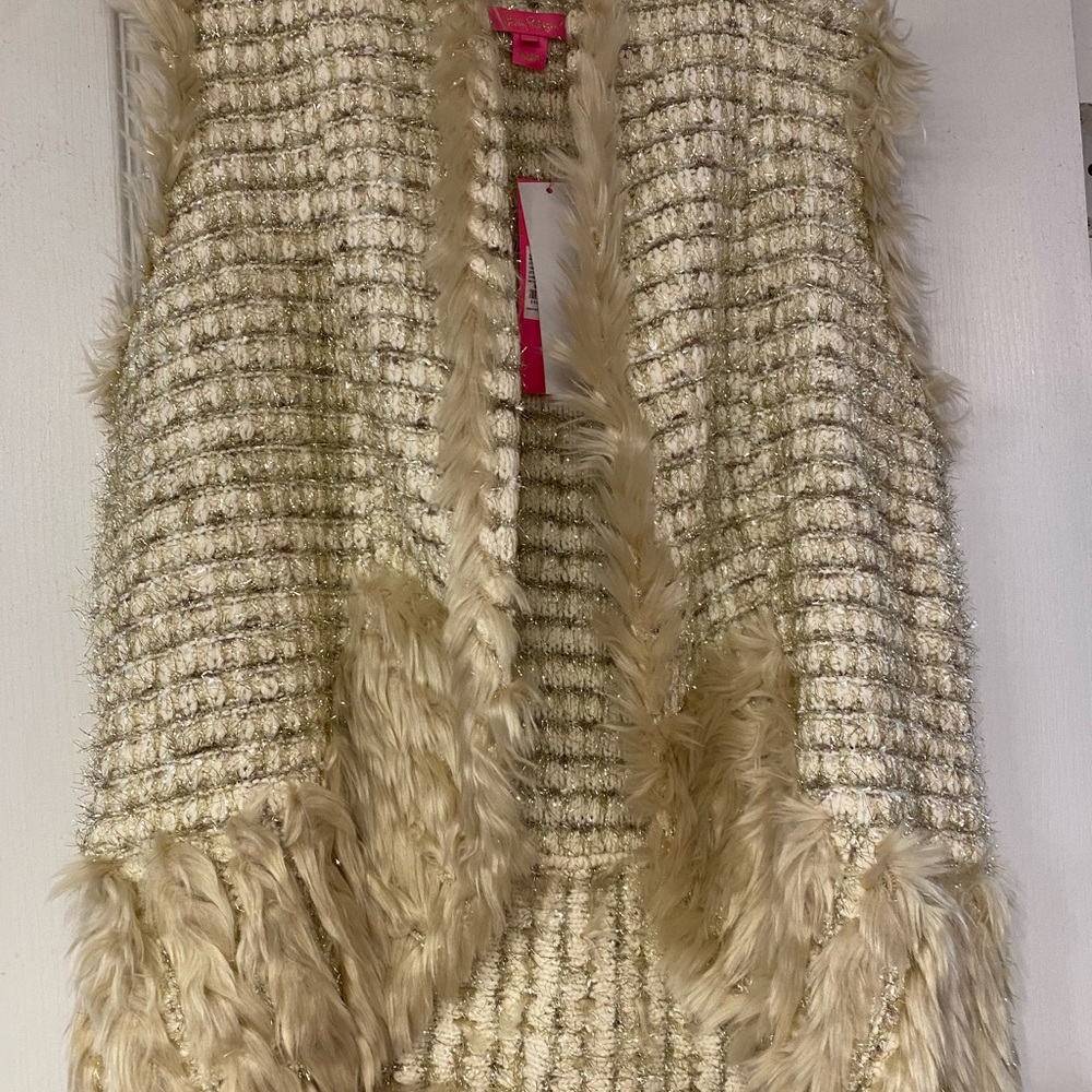 Lily Pulitzer TORIN sparkle vest.